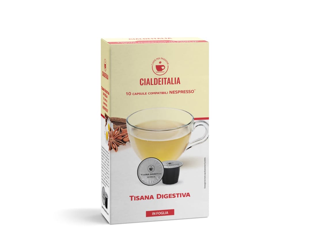 Tisana Digestiva in foglia - 10 capsule